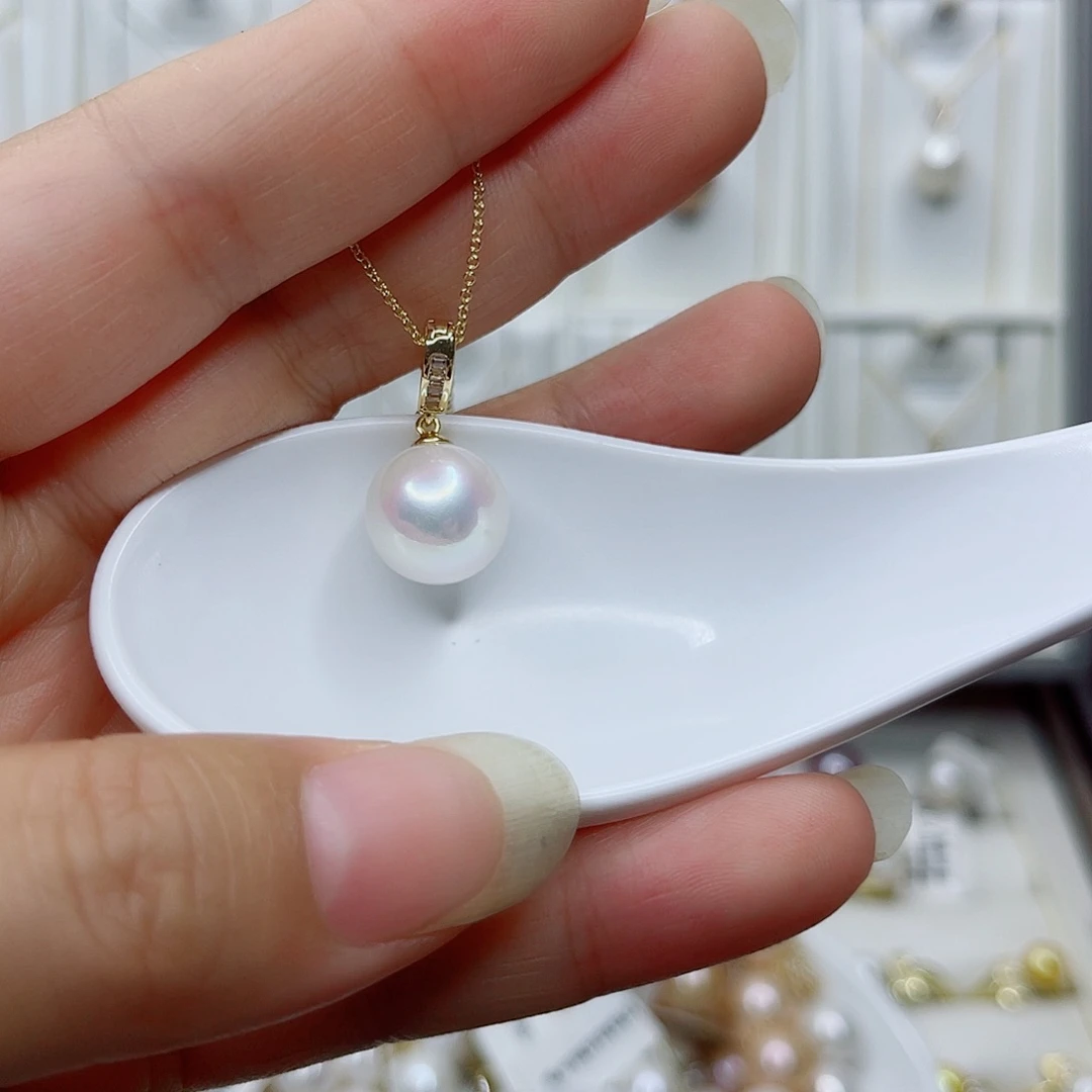 淡水珍珠合金颈饰