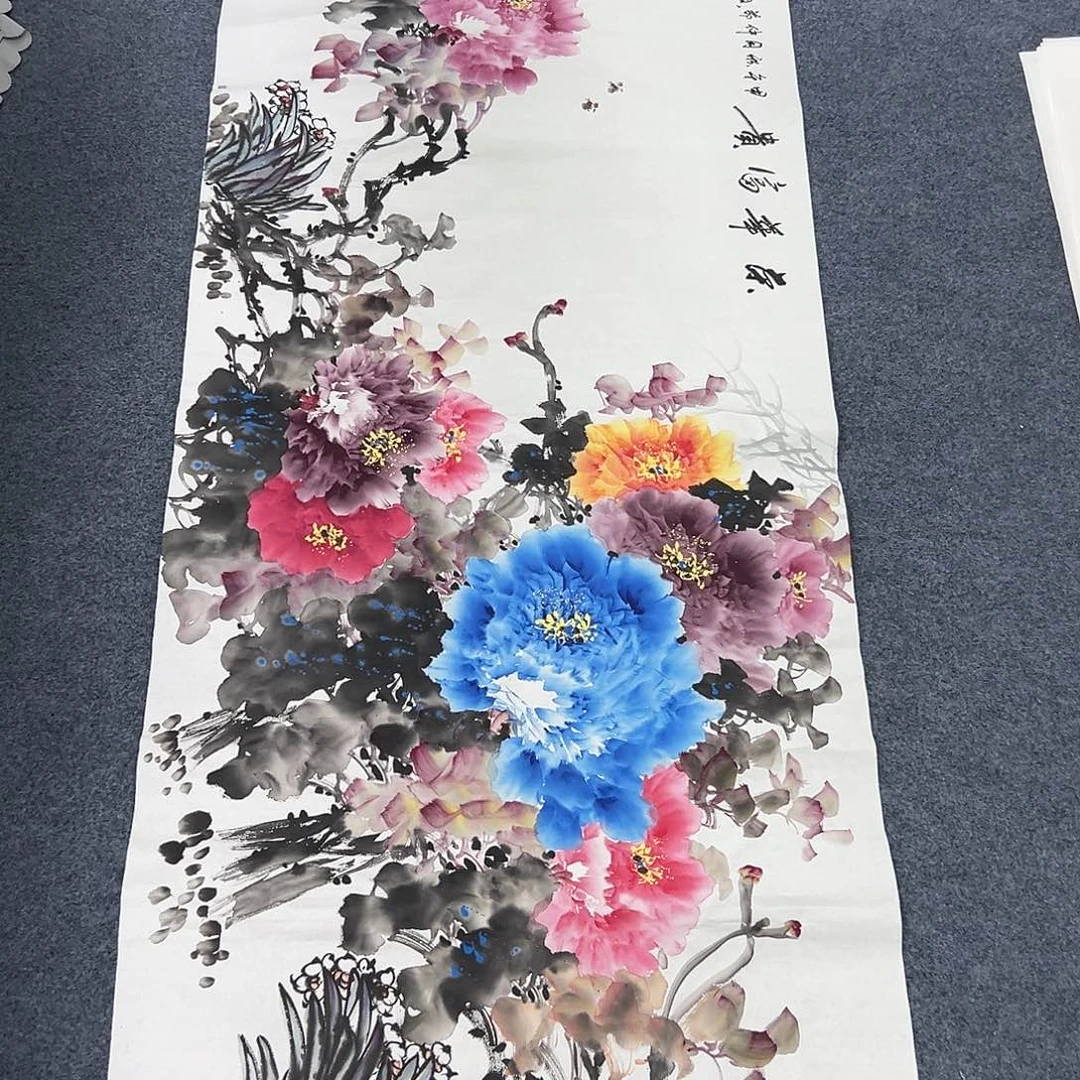 国画国画作品纯手绘