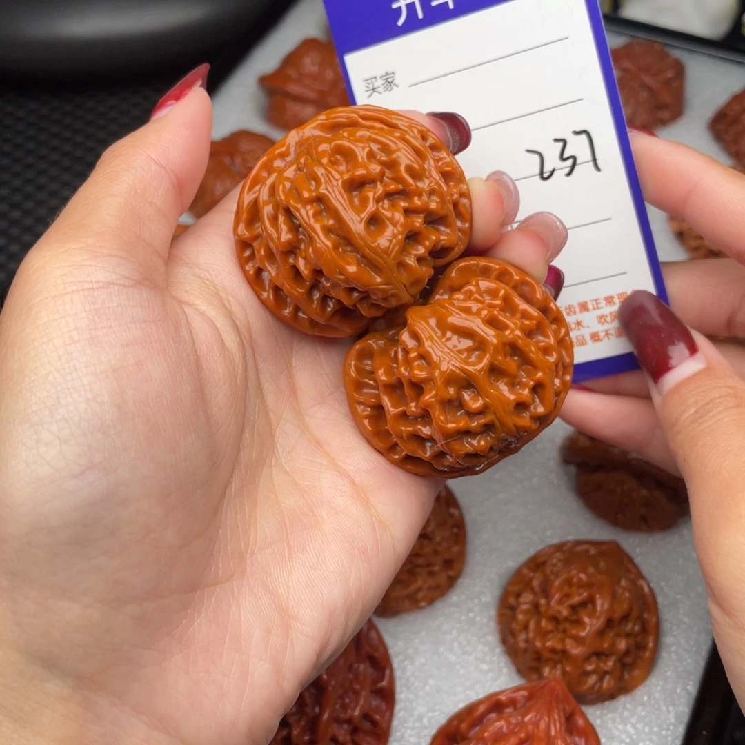 桃核把件41苹果237