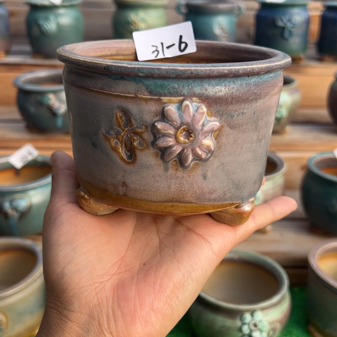 31-6花盆瑕疵盆口10.5外高8.5