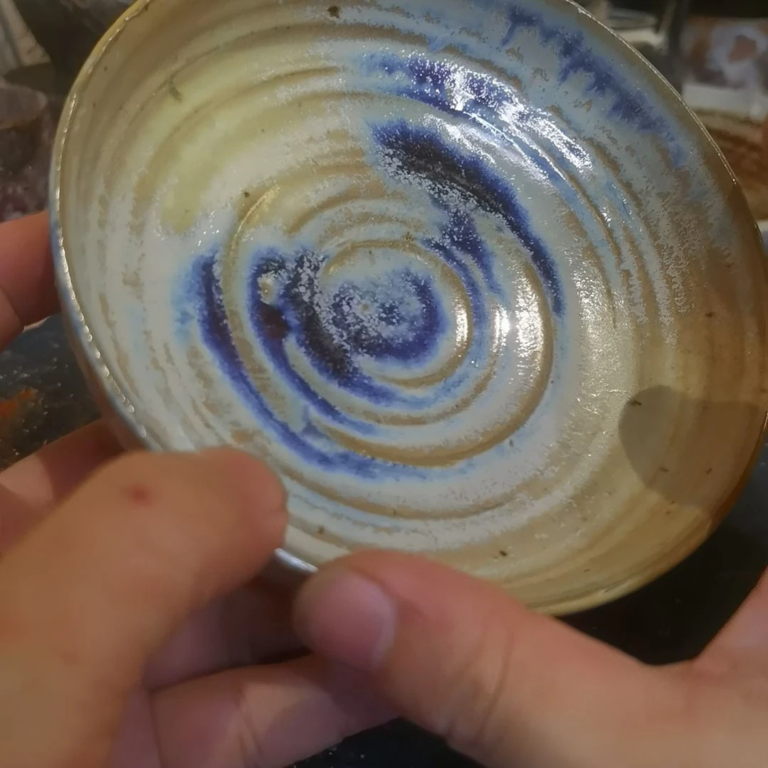 摆件手工高温原矿窑变
