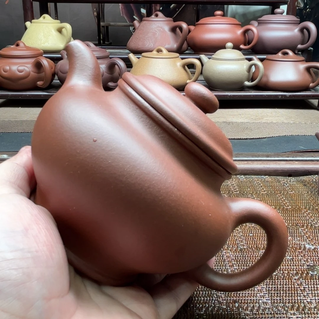 钟***元茶壶紫砂原矿紫砂