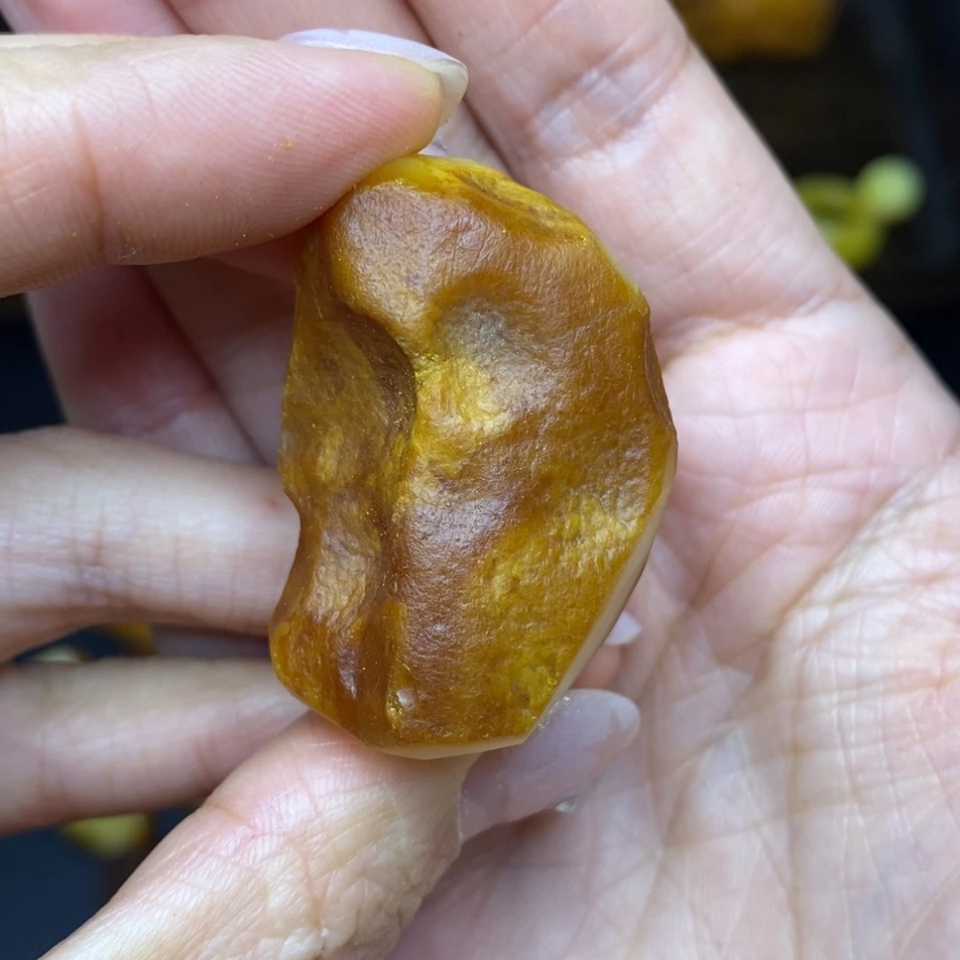 未镶嵌定制蜜蜡艳*胖
