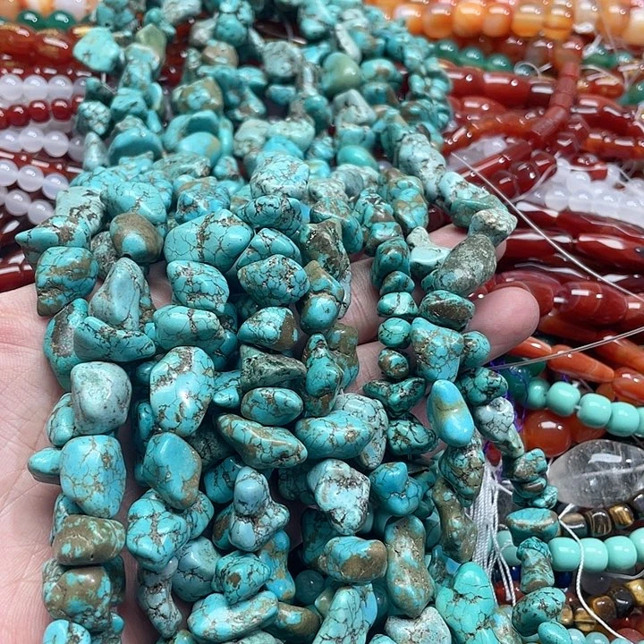 玛瑙/玉髓珠宝半成品未镶嵌一条天然松原石