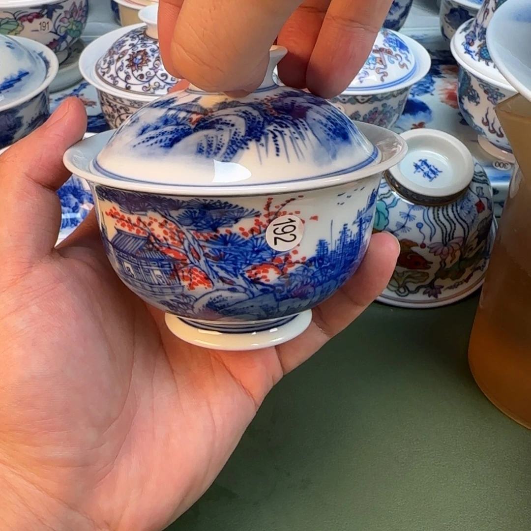 彦祖纯手工手绘茶具192