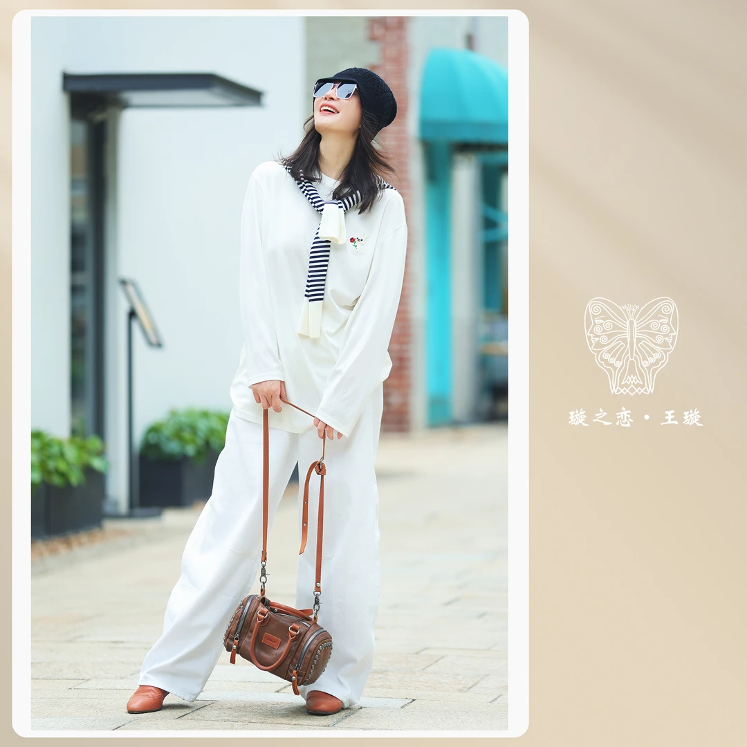 璇之恋·王璇·纪念T恤 时尚白色简约王璇原创设计