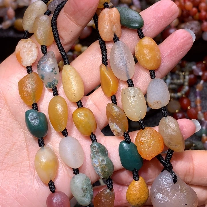 玛瑙/玉髓未镶嵌珠宝半成品宇*