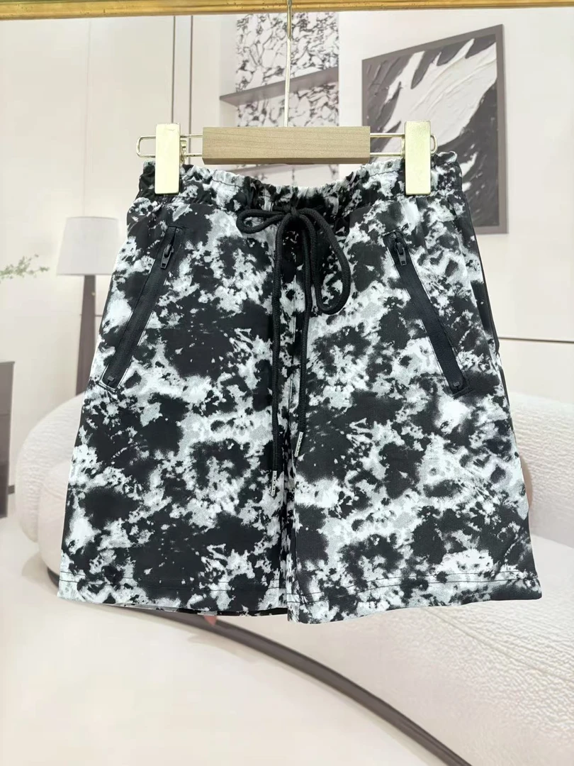 502284 童装男童休闲速干半裤 2025春儿童弹力潮酷洋气宝宝夏半裤