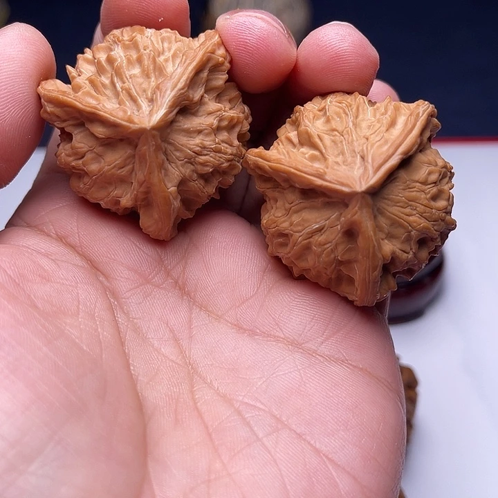 把件文玩核桃40盘山三棱16