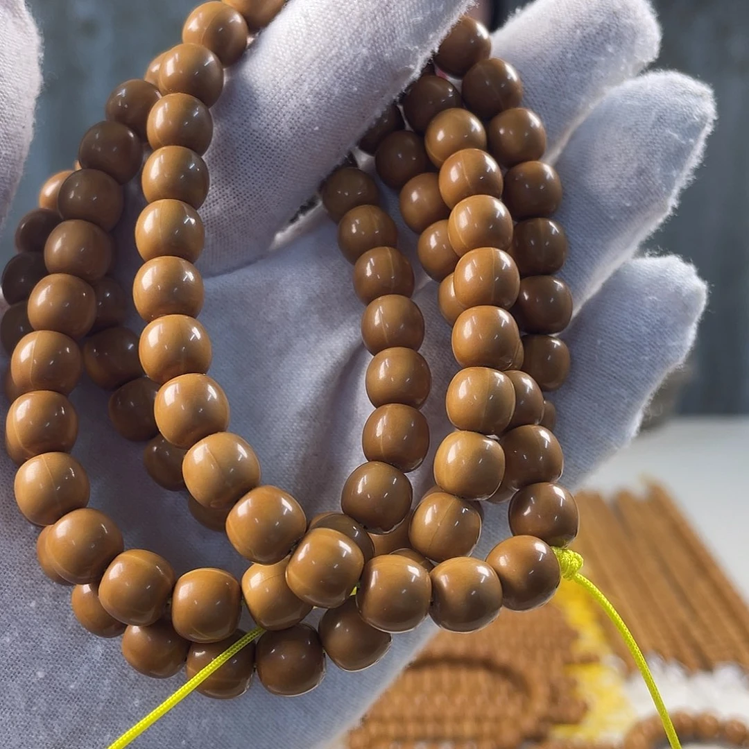 浅***卷猴头核桃吊坠原皮原色