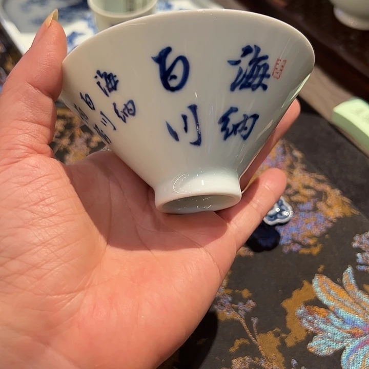 省非遗邓华章亲工手工手绘