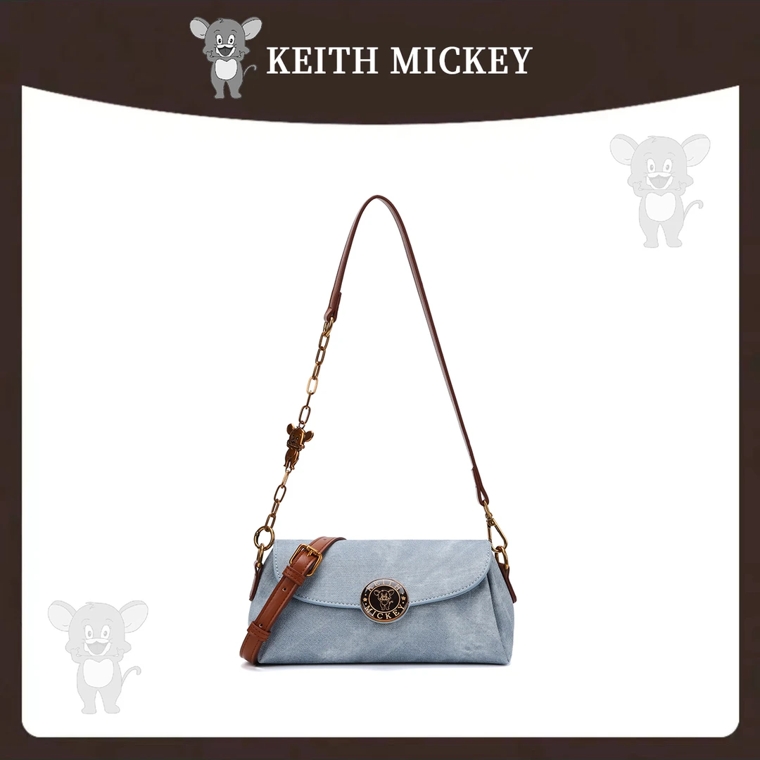 【遥哥定制】KEITHMICKEY新潮女士单肩包8597