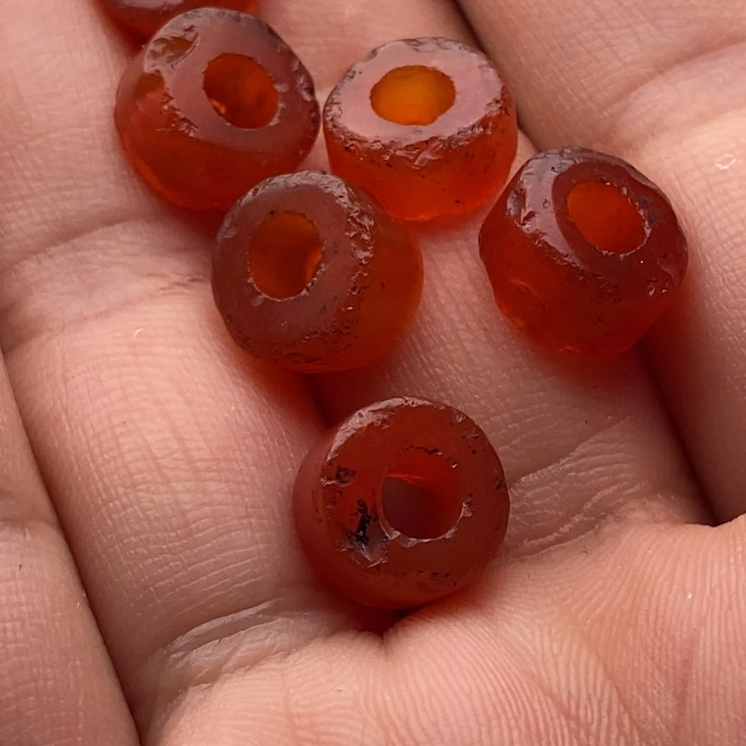 玛瑙/玉髓珠子未镶嵌5mm