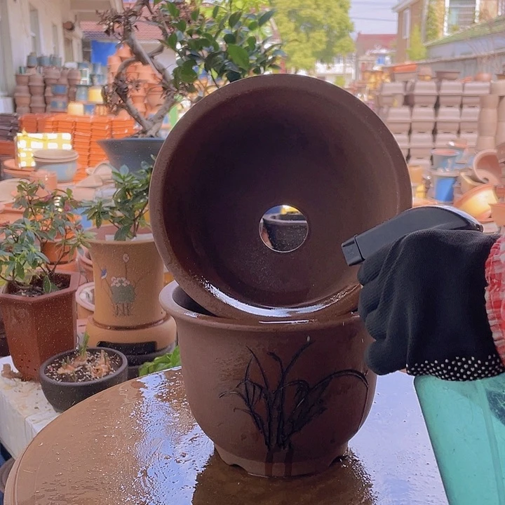 紫砂宜兴紫砂平角金钟21+21