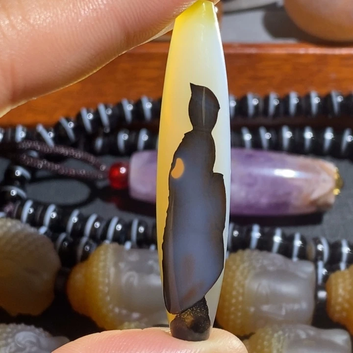玛瑙/玉髓未镶嵌项链