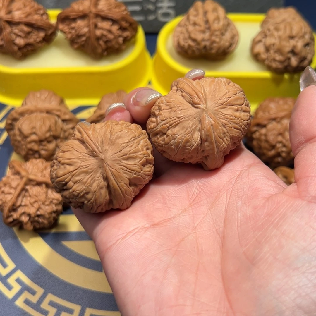 文玩核桃把件元宝40➕