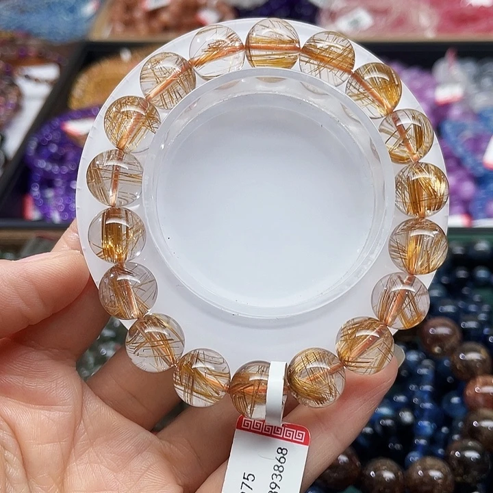 未镶嵌手链水晶铜发晶11.6m