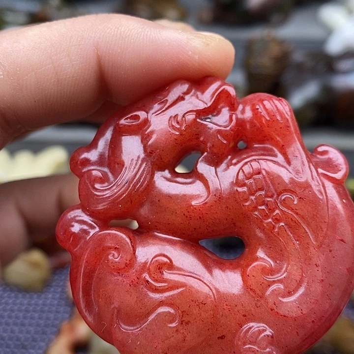 未镶嵌蛇纹石玉颈饰