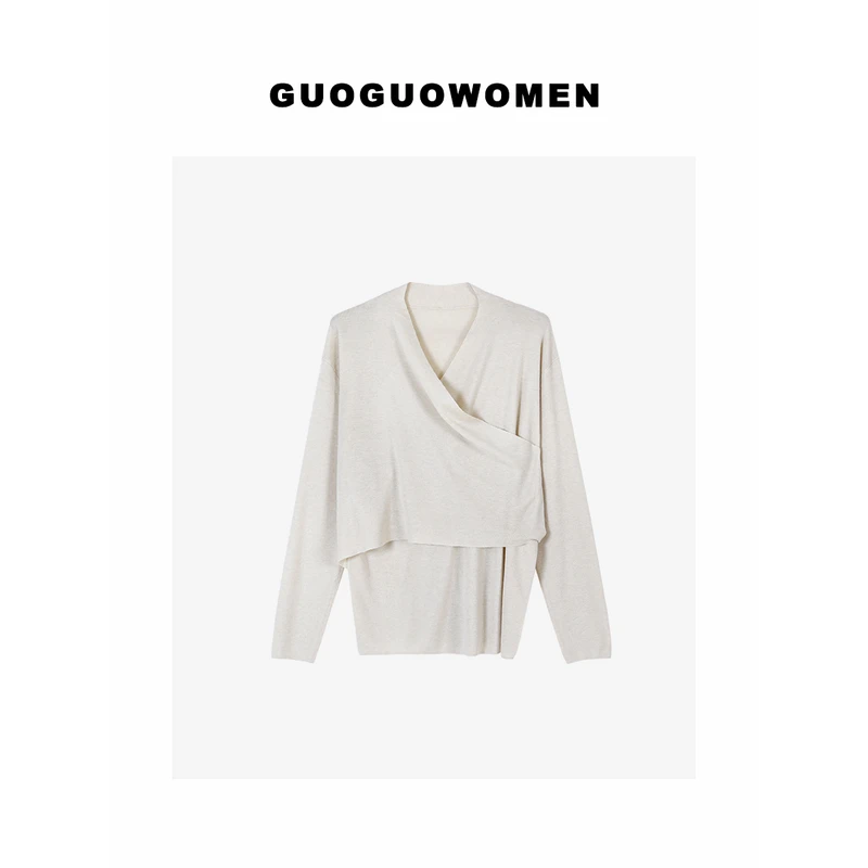 【果果家优选】秋序/气质显瘦针织长袖针织衫2024秋冬百搭休闲上衣