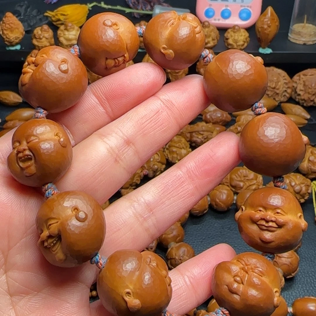 橄榄核手串/手链我****）纯手工百态