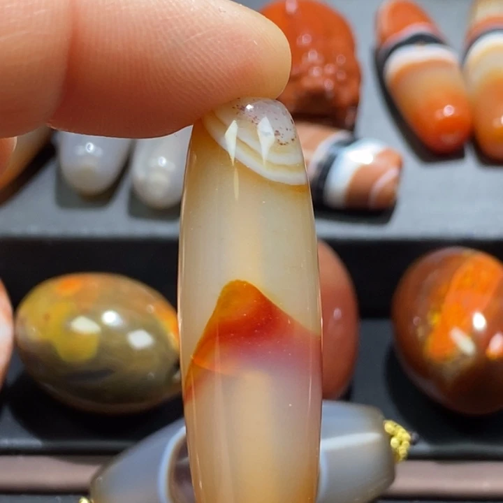 玛瑙/玉髓未镶嵌挂件