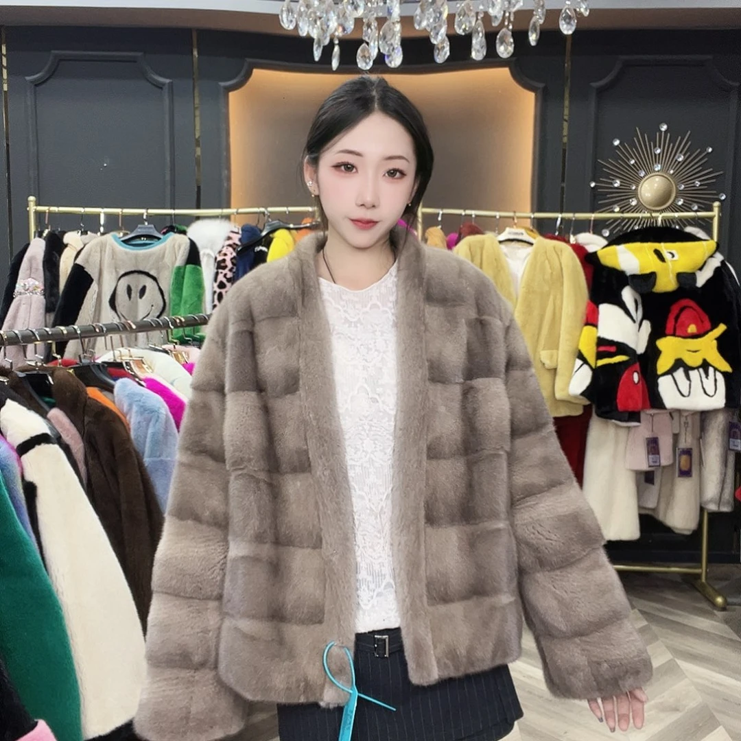 125斤冬季新款时尚水貂