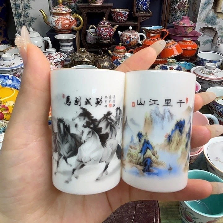 摆件景德镇陶瓷老厂瓷5