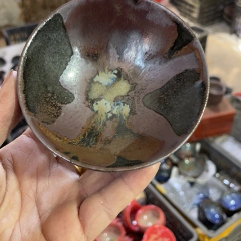 茶盏建阳建盏全品平口