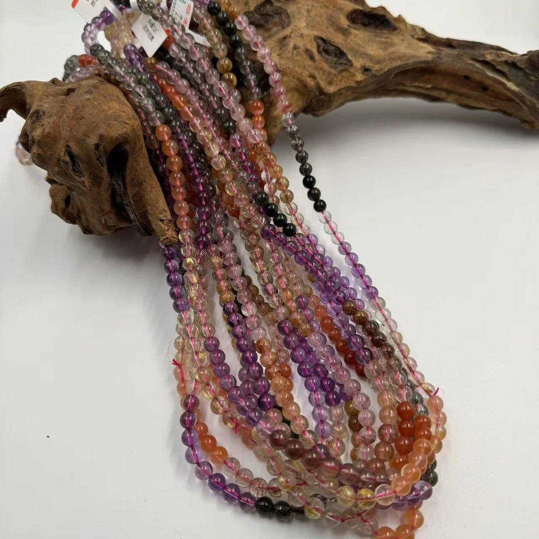 【爱上水晶】Z319水晶多宝6mm多圈多样性发其一