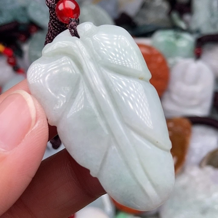 颈饰未镶嵌翡翠 翡翠