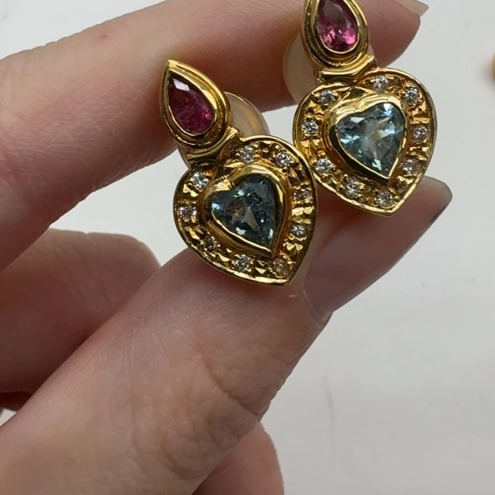 未镶嵌耳饰钻石成品