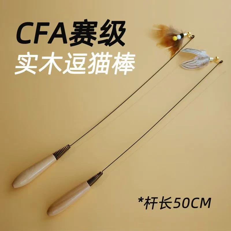 宠物逗猫棒cfa赛级