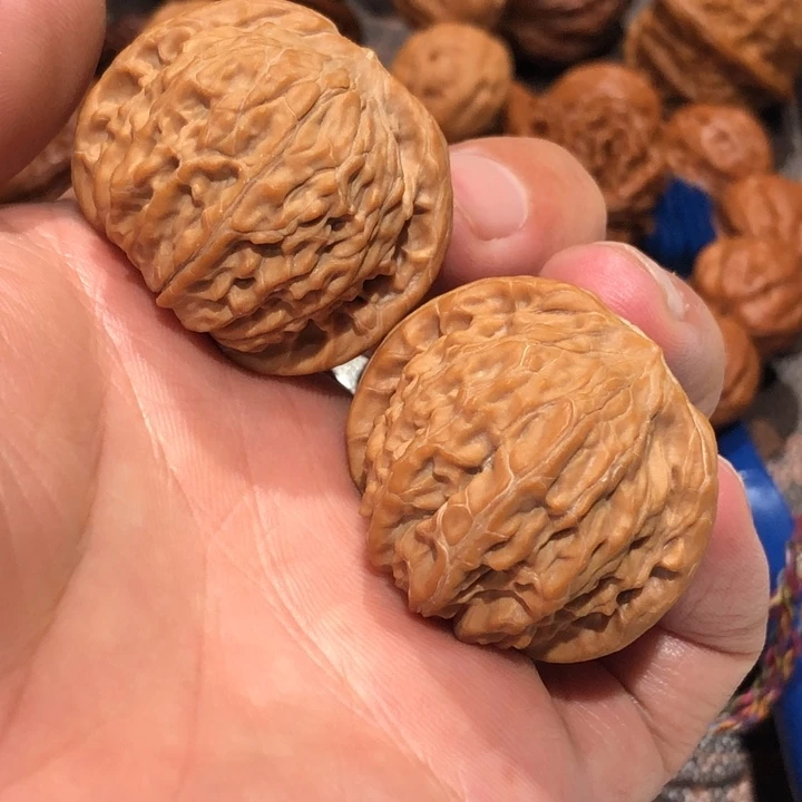 文玩核桃手把件37全品正磨