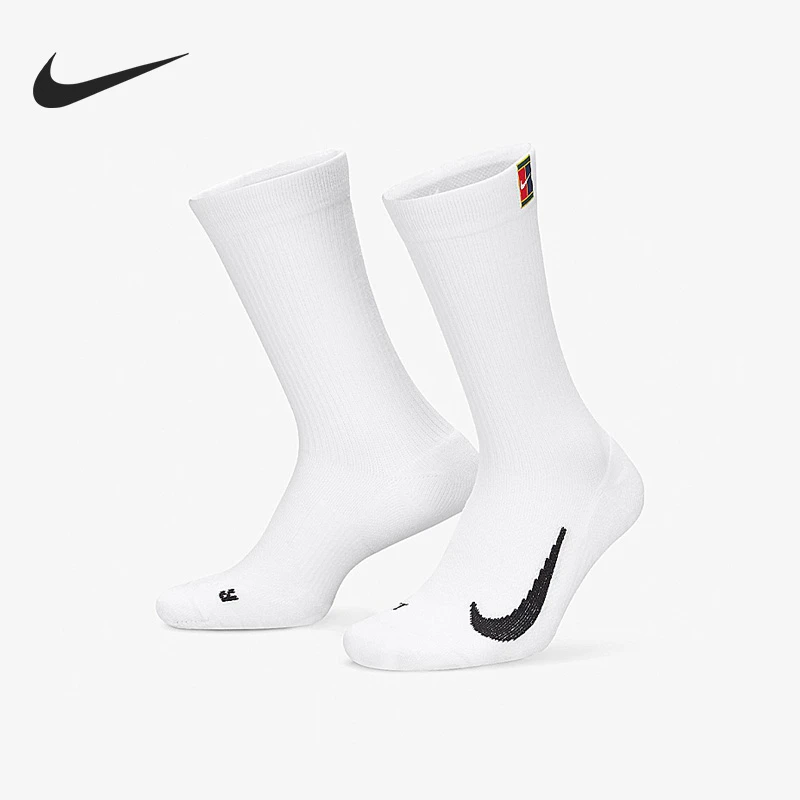 Nike/耐克正品网球男女加厚运动袜子两双装SK0118-100