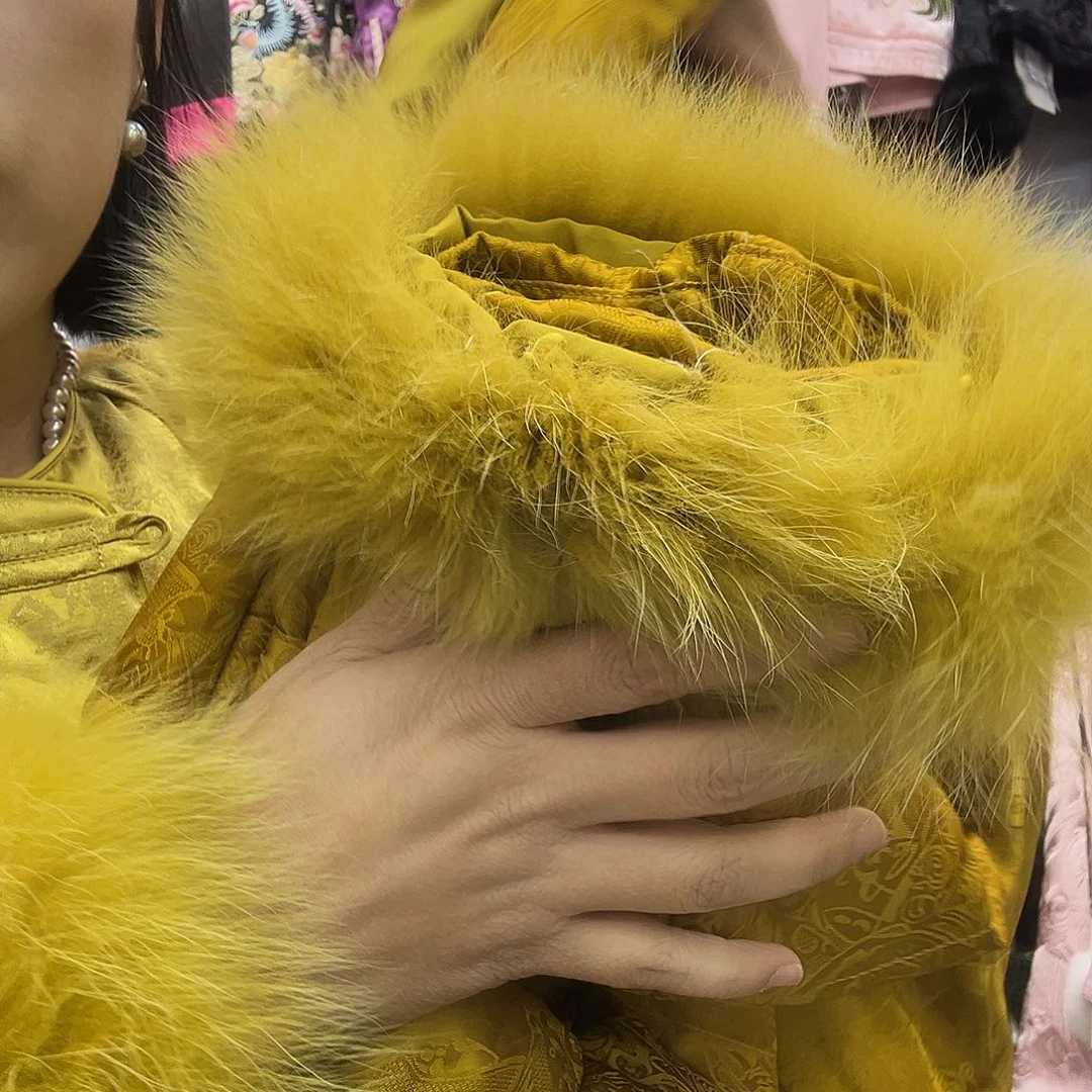 馨***晨外套时尚蕾丝L码外套