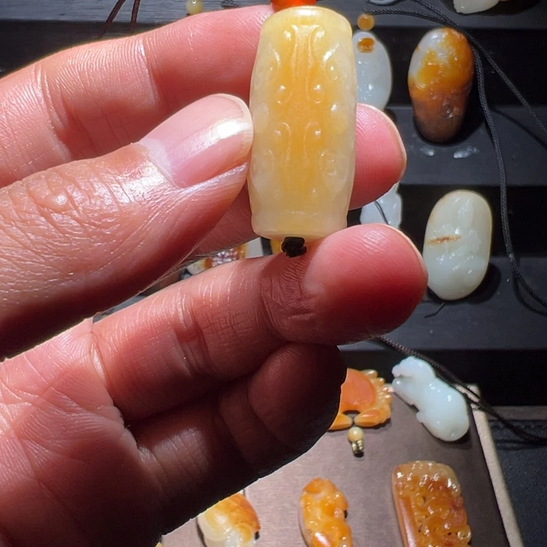 和田玉玉牌未镶嵌善