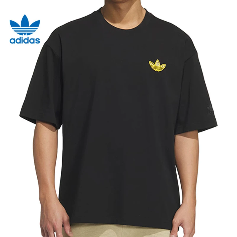 adidas阿迪达斯【大】三叶草男子运动休闲短袖T恤KE5794