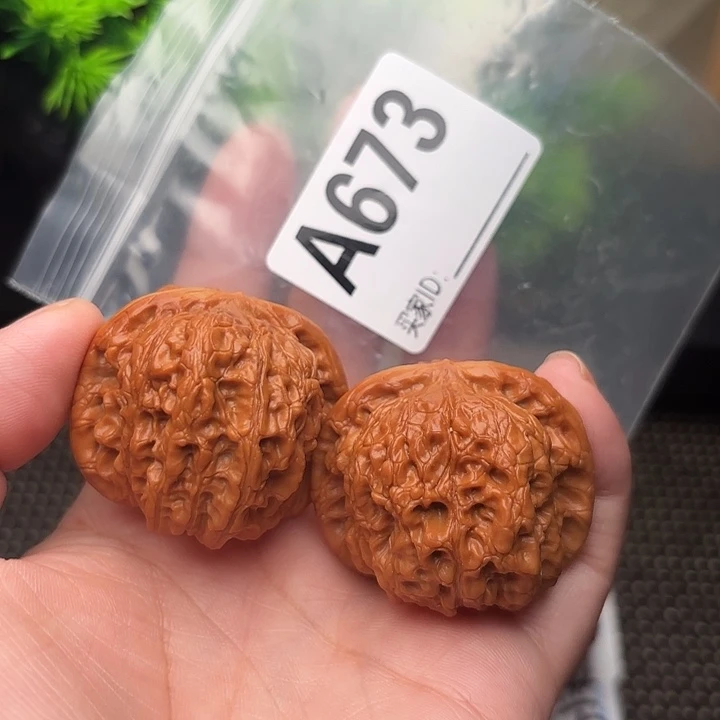 桃核把件血麒麟40