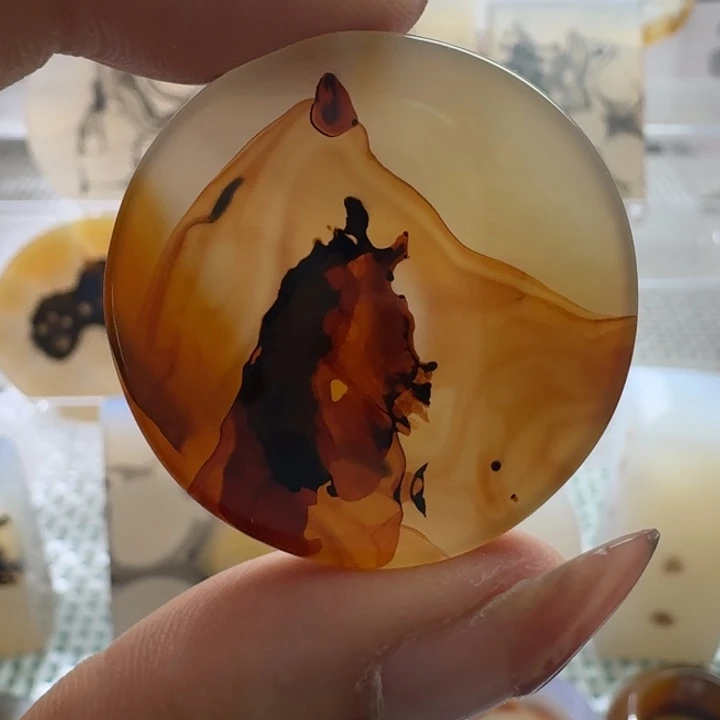 玛瑙/玉髓未镶嵌项链