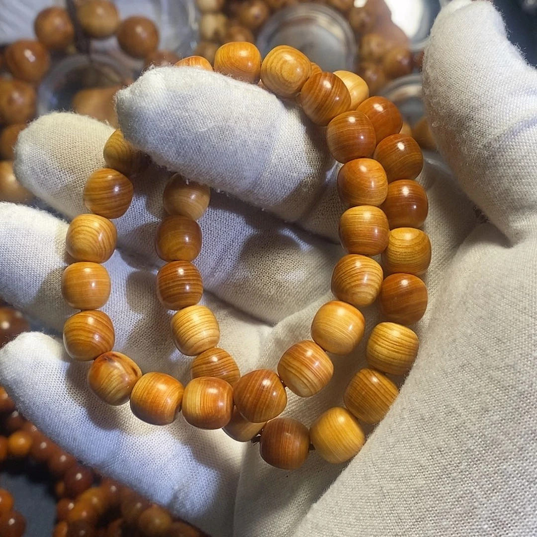 柏木（崖柏）手串/手链两条1.0老型手串北太行高油高密