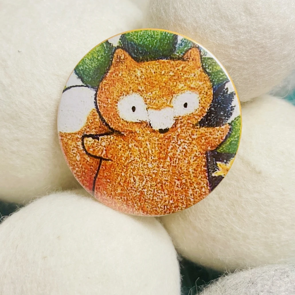 狐凸凸动画徽章吧唧（狐凸凸头像1枚）