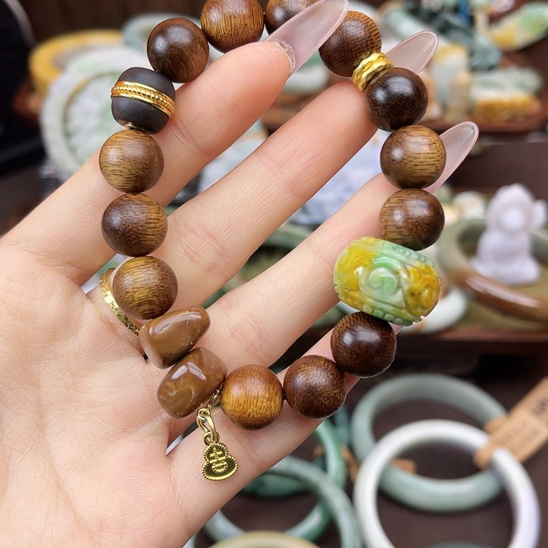 翡翠未镶嵌手链手链