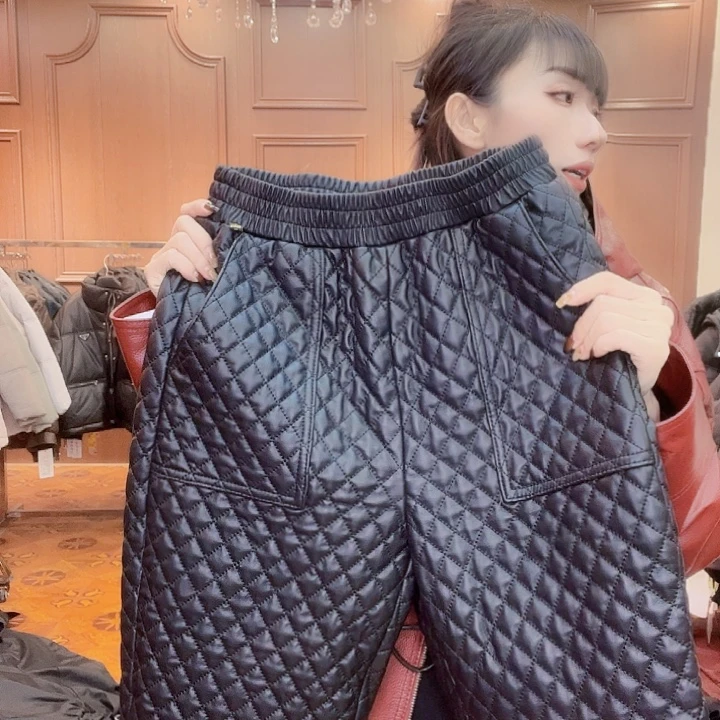 90……100斤皮棉裤，