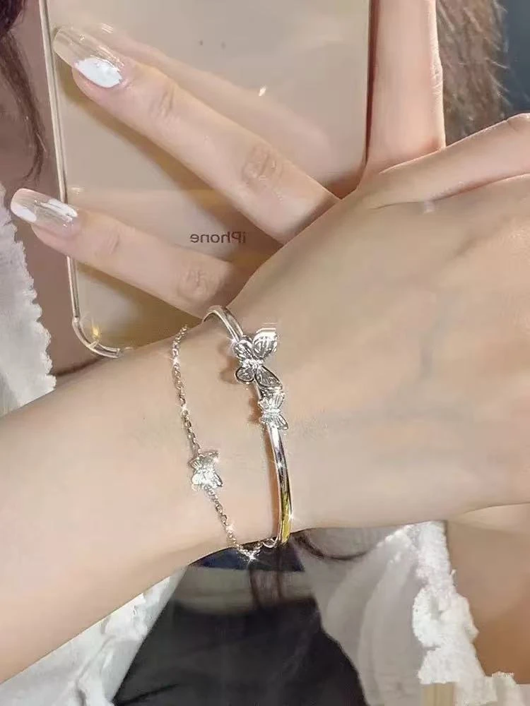 手链 081双层蝴蝶手链