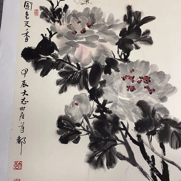 国画纯手绘写意作品