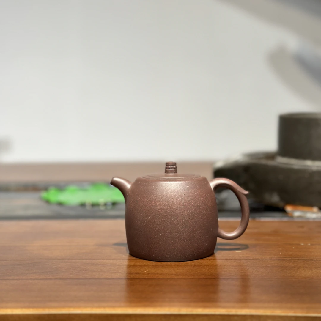 井栏壶黄龙山原矿底槽青全手工制作180cc传统慕古器高井栏可定制