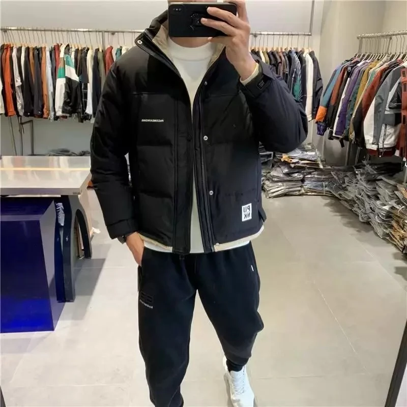 冬季新款潮流男士抗寒加厚保暖休闲外套-9085