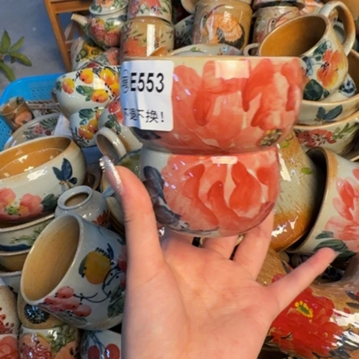 瓷片景德镇陶瓷手工手绘