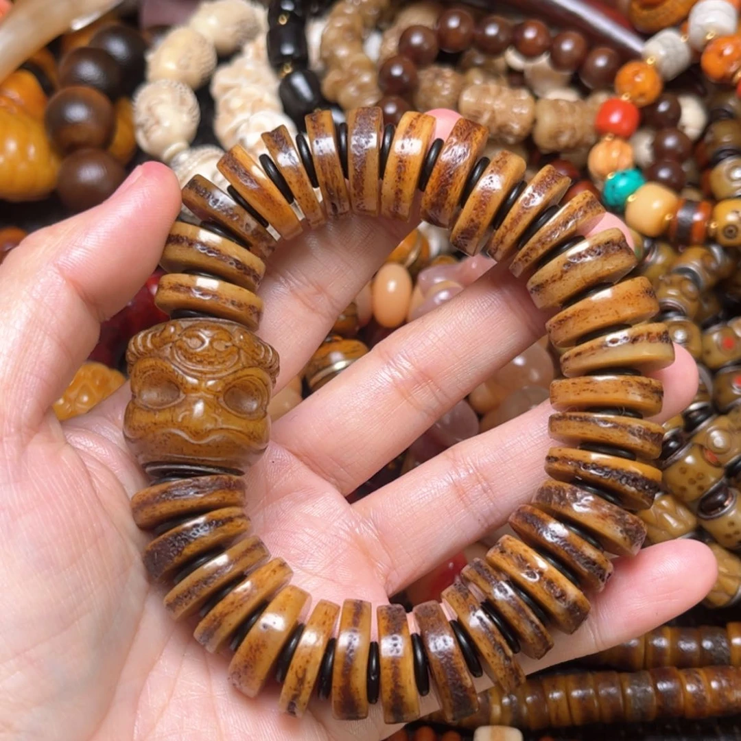 【闪购商品】牛骨手串/手链牛骨原色切片18