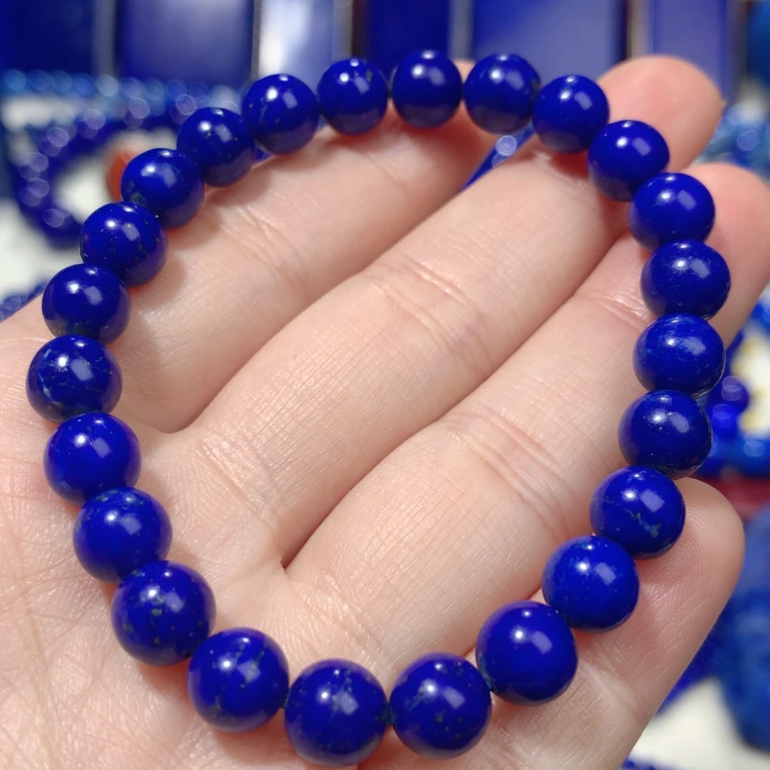 青金石未镶嵌7.7m手链